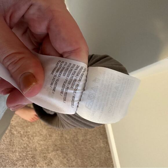 Peace Love World Gray Asymmetrical Maxi Skirt 1X - Picture 10 of 12